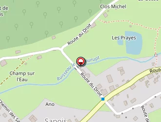 Carte de Le Saut Bouchot à Sapois