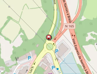 Carte de Autour De Bébé à Quimper