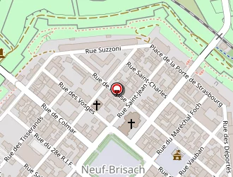 Carte de Monteiro à Neuf-brisach