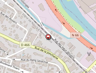 Carte de Audioprox à Remiremont