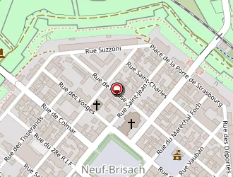 Carte de Monfrini Richard à Neuf-brisach