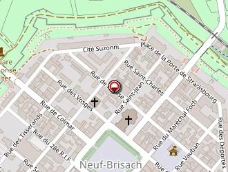 Carte de Suty à Neuf-brisach