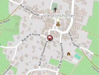 Carte de Salle Polyvalente à Vœgtlinshoffen