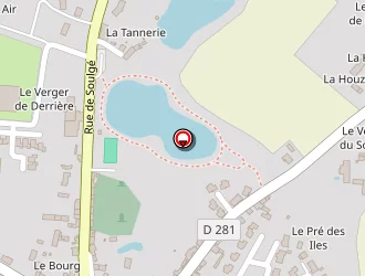 Carte de Plan D'eau à Bazougers