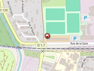 Carte de Complexe Sportif à Volgelsheim