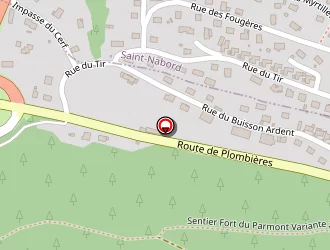 Carte de Creabois à Remiremont