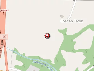 Carte de Cosmao Robert à Quimper