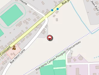 Carte de Centre Leclerc à Scaër