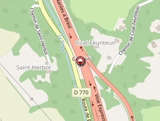 Carte de Abricolis à Quimper