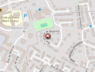 Carte de Caillere Alain à Mans (le)