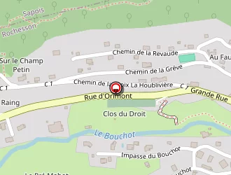 Carte de Toussaint Aurélie à Rochesson