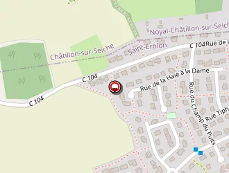 Carte de Phil'express à Saint-erblon