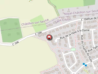 Carte de Cekanoo à Saint-erblon