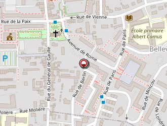 Carte de Multi Services Bedel (eirl) à Coulaines