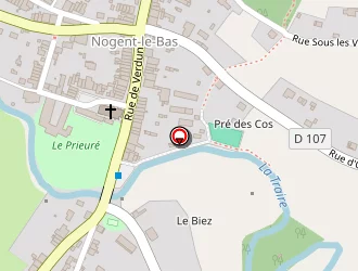 Carte de Vernier Claude à Nogent