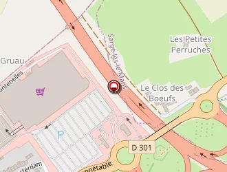 Carte de Centre Leclerc à Mans (le)