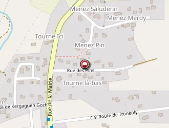 Carte de Cornouaille Apiculture à Gourlizon