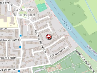 Carte de Genet Leslie à Mans (le)