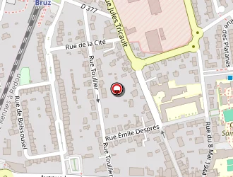 Carte de Relais Emploi à Bruz