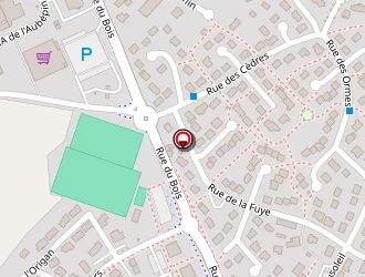 Carte de Loquer Benoît à Huisserie (l')