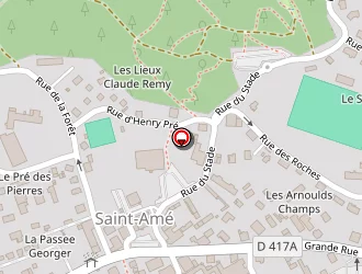 Carte de Sporteo à Saint-amé