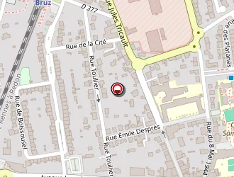 Carte de L'orange Bleu à Bruz