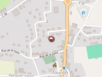 Carte de Agence Postale à Tourch