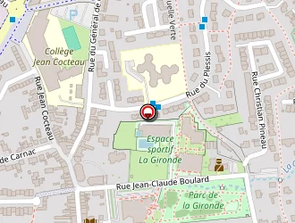 Carte de Piscine à Coulaines