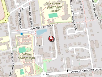 Carte de Groupe Scolaire Saint-joseph à Bruz