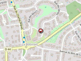 Carte de Poirier Philippe à Bruz