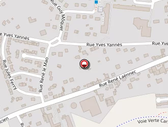 Carte de Station Service Elan à Scaër