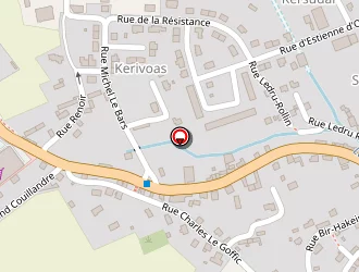 Carte de Pompes Funèbres Du Cap à Audierne