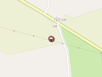 Carte de Le Bars Michèle à Pouldergat