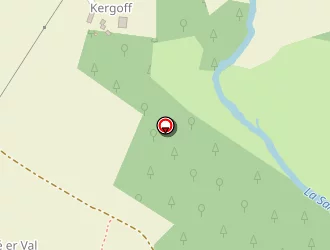 Carte de Vallon De Kerlenn à Guern