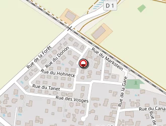 Carte de Pompiers à Wolfgantzen