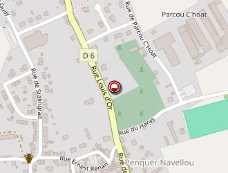 Carte de Ar Blaz Bara Mad à Scaër