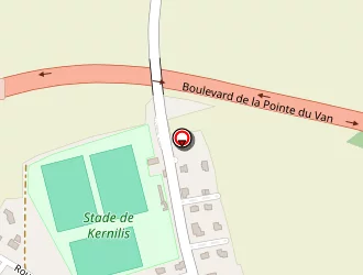 Carte de Quimper Informatique Dépannage à Quimper