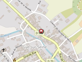 Carte de Agence Postale à Gyé-sur-seine