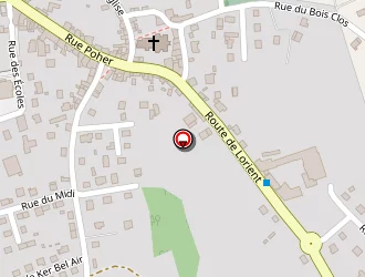 Carte de Collège Ste Barbe à Faouët (le)