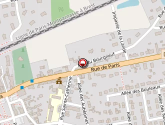 Carte de La Poste à Saint-mars-la-brière