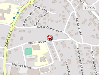 Carte de Carrefour Market à Faouët (le)