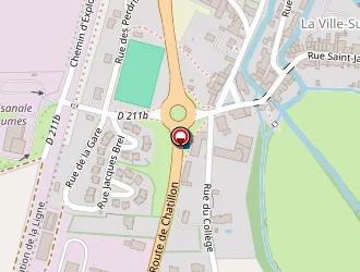 Carte de Intermarché à Châteauvillain