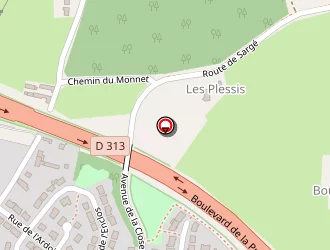 Carte de Drouet Typhanie à Coulaines