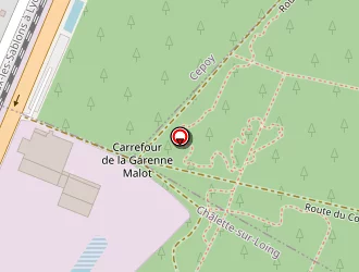 Carte de Copadex à Châlette-sur-loing