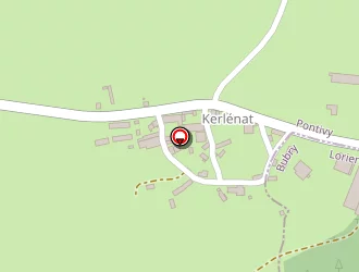 Carte de Kerlenat (earl) à Locmalo