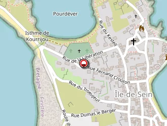 Carte de Penn Ar Bed Compagnie Maritime à Île-de-sein