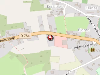 Carte de Floch Cécile Taxi à Plogoff