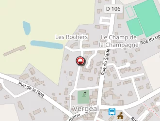 Carte de Taxi à Vergéal