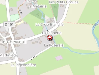 Carte de Atelier 56 D'architecture à Épineu-le-chevreuil