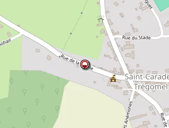 Carte de Mairie à Saint-caradec-trégomel